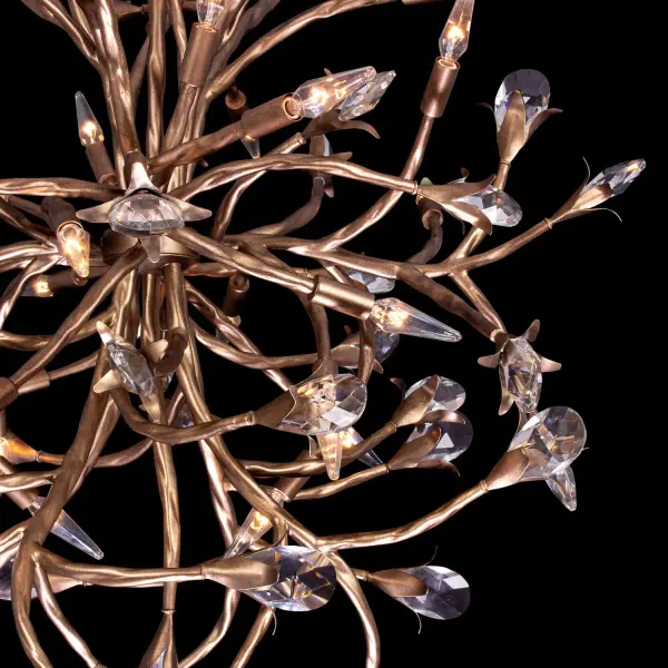 Fiore 43" Chandelier in Matte White - Image 2