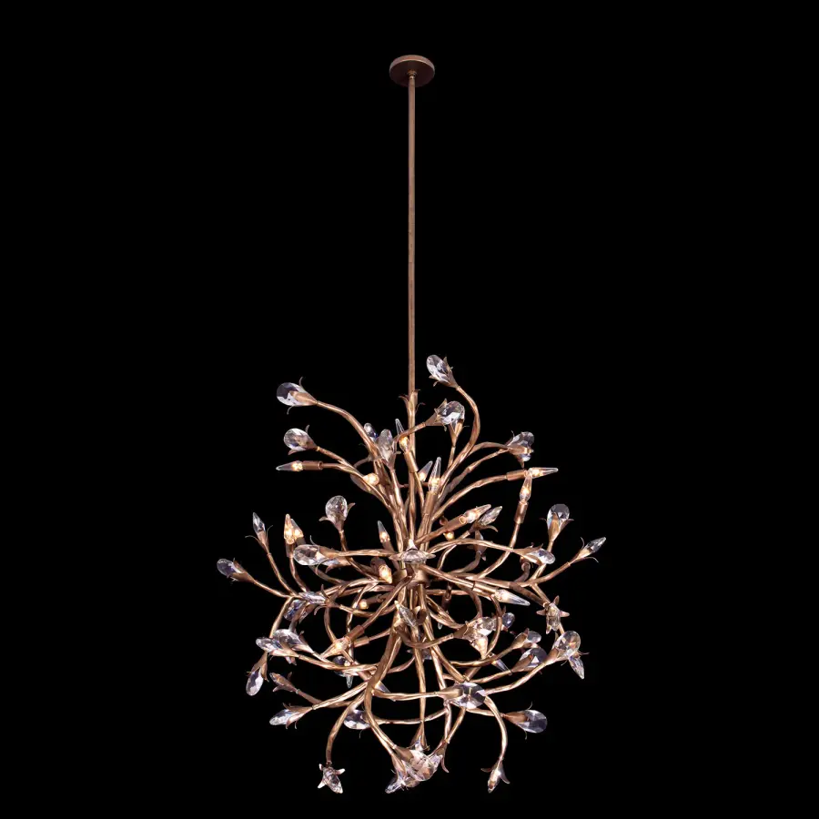 Fiore 43" Chandelier in Matte White - Image 5