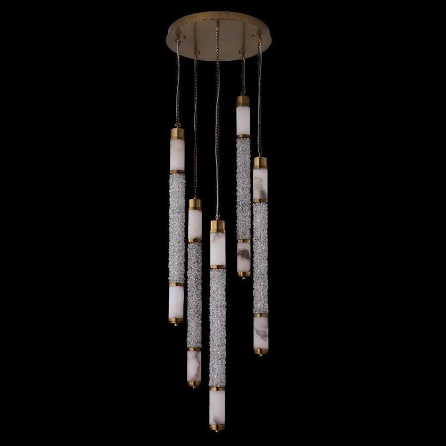 Luxurious Art Deco Statement Piece with Natural Materials - Image 1