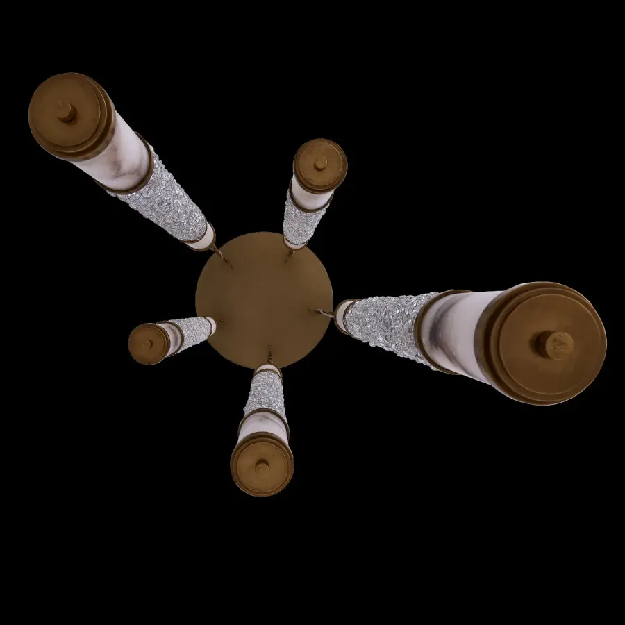 Luxurious Art Deco Statement Piece with Natural Materials - Image 2