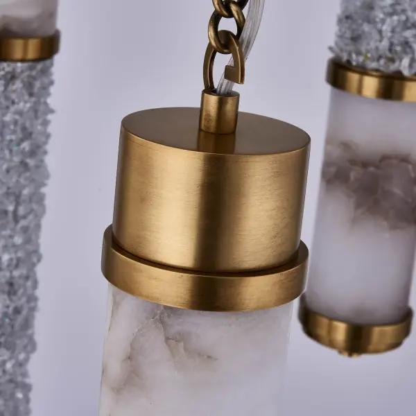 Luxurious Art Deco Statement Piece with Natural Materials - Image 4