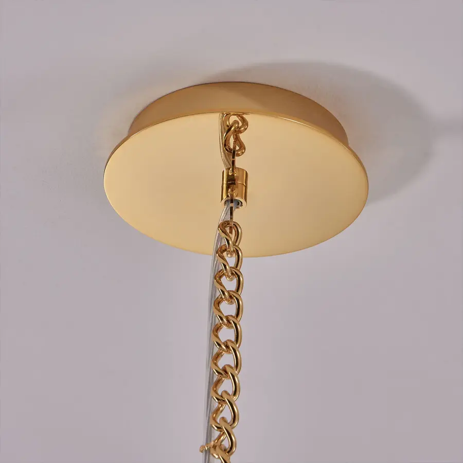 Ramo 48" Island Light in 24K Gold - Image 5