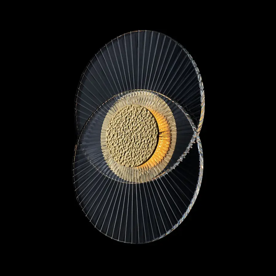 Girare LED 2 Ring Wall Sconce - Image 1