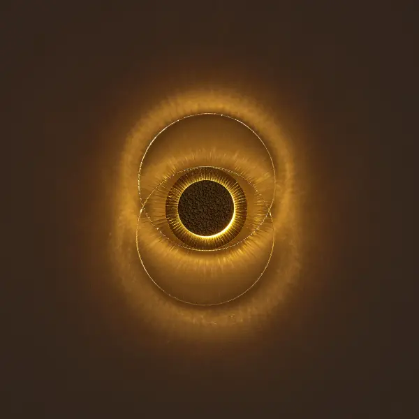 Girare LED 2 Ring Wall Sconce - Image 5