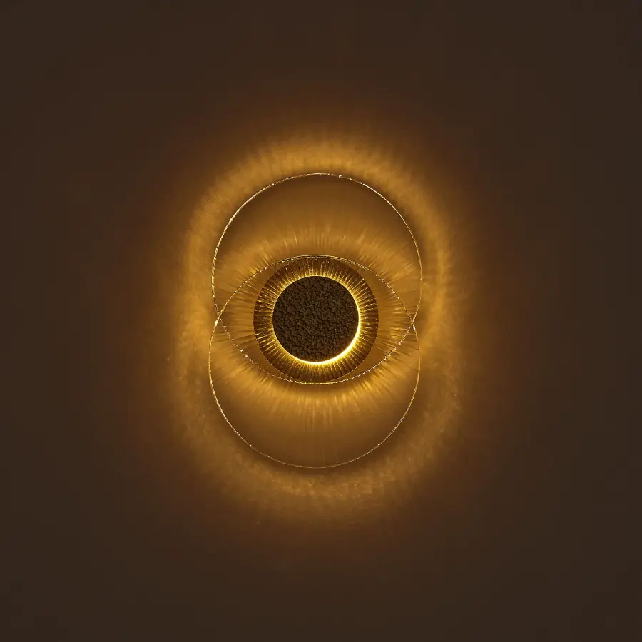 Girare LED 2 Ring Wall Sconce - Image 5