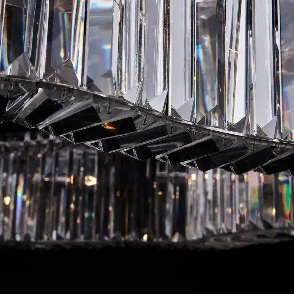 Corda 38" Crystal Pendant in Polished Chrome - Image 5