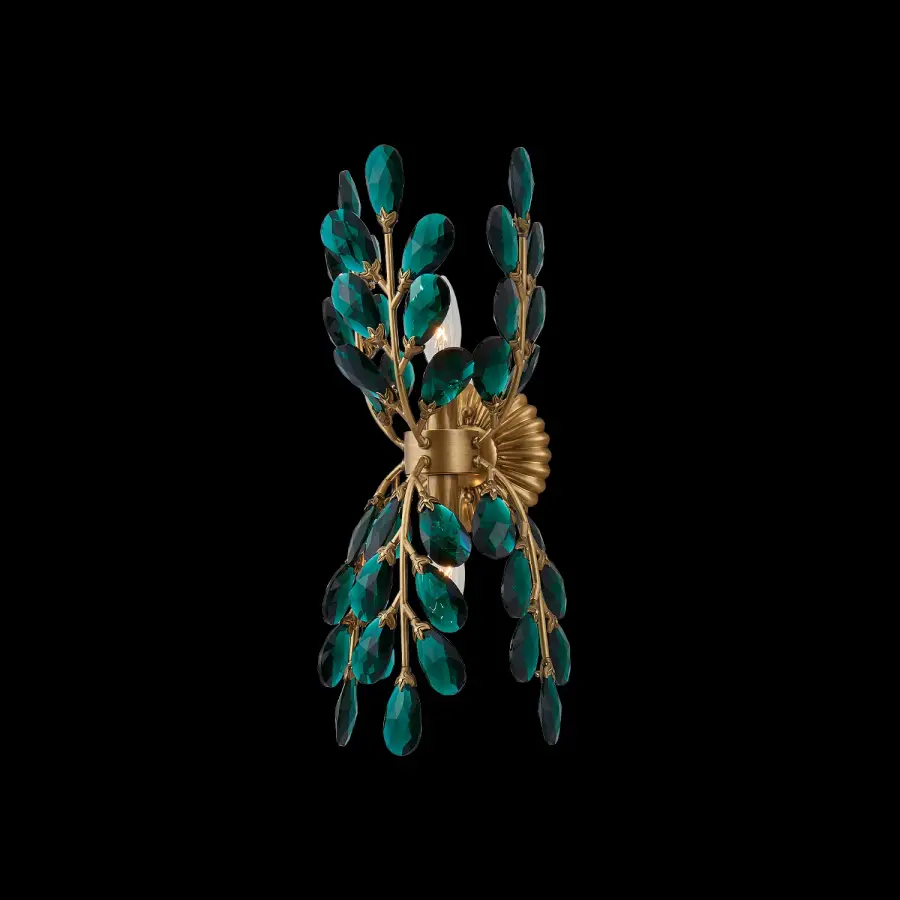 Alloro Green Wall Sconce - Image 1