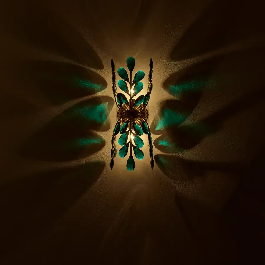 Alloro Green Wall Sconce - Image 3