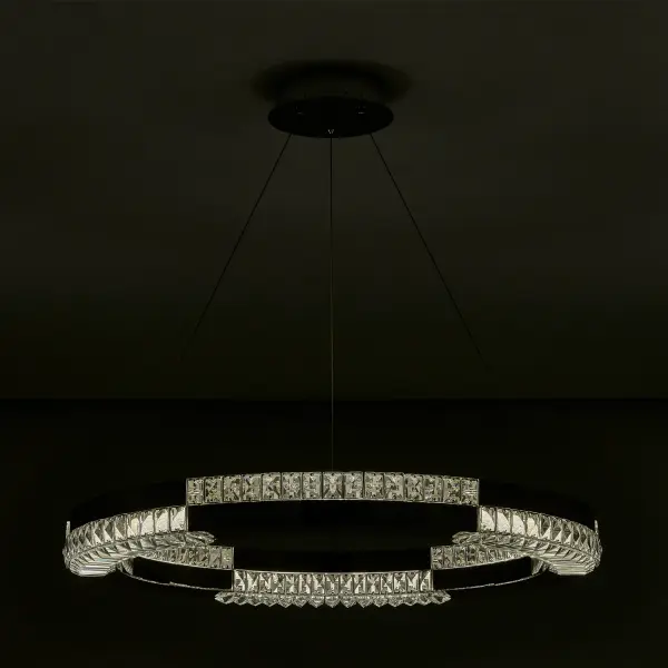 Dama 28" Chrome Pendant - Image 5