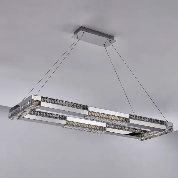 Dama 48" Chrome Island Light - Image 4