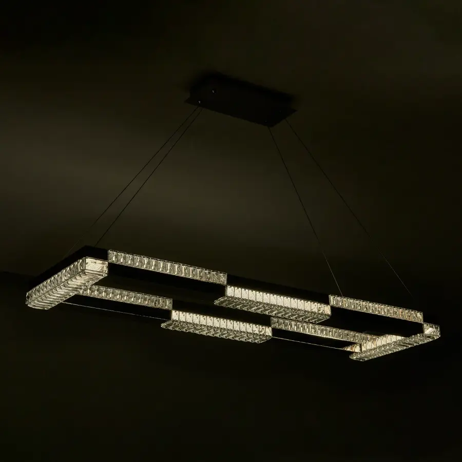 Dama 48" Chrome Island Light - Image 5