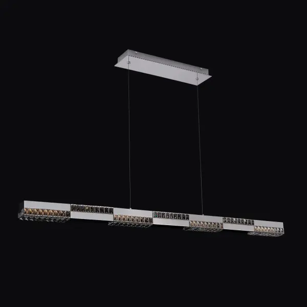 Dama 60" Chrome Island Light - Image 1