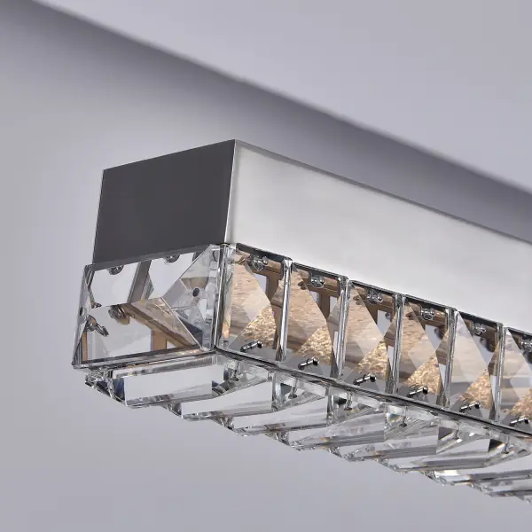 Dama 60" Chrome Island Light - Image 4