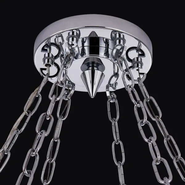 Circolare 36" Crystal Ring Pendant - Image 5