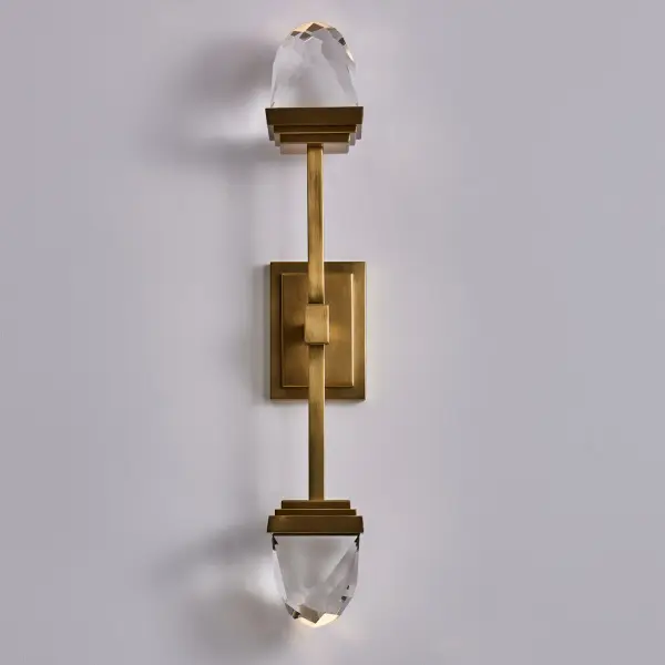 Taglio LED True Brass Wall Sconce - Image 3