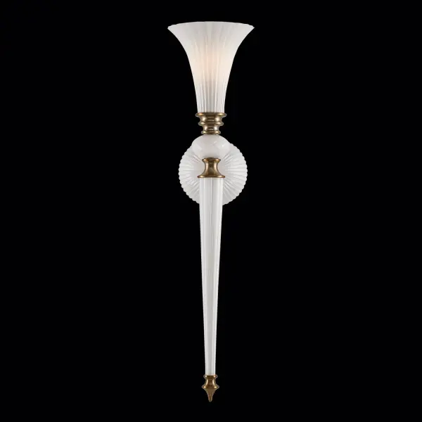 Bianca Wall Sconce in Winter Brass - Image 1