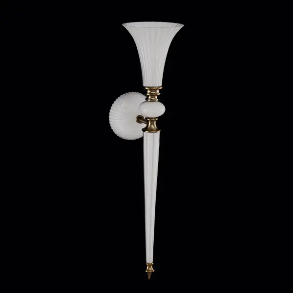 Bianca Wall Sconce in Winter Brass - Image 2