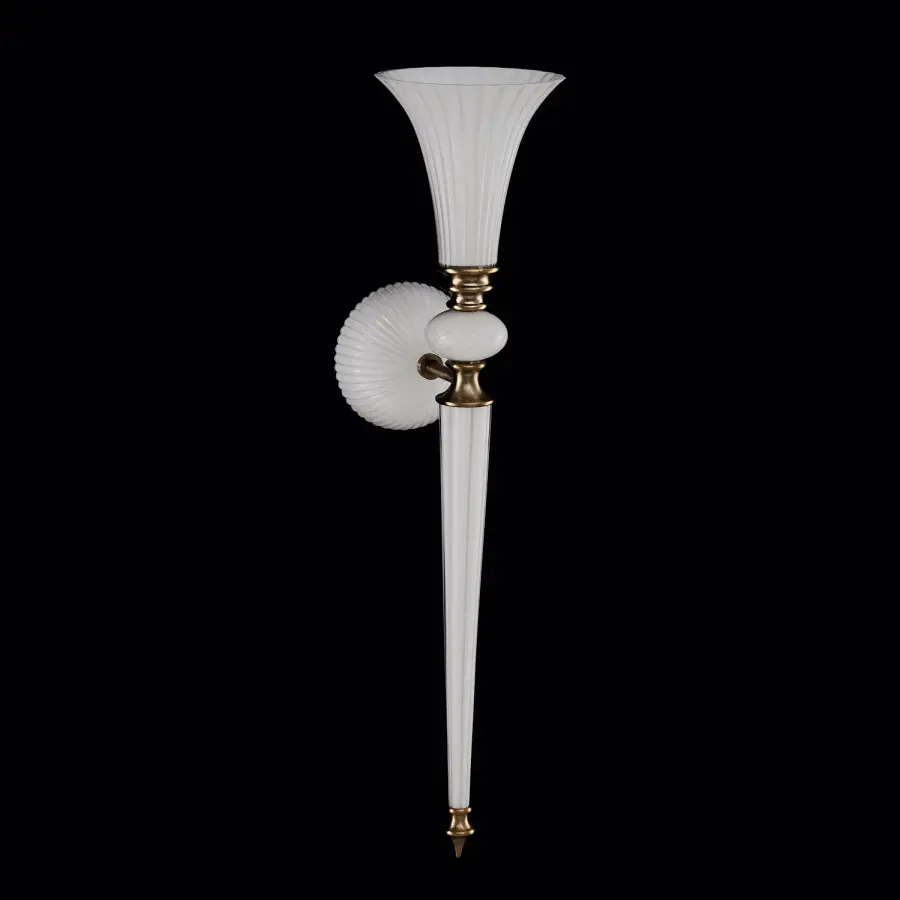 Bianca Wall Sconce in Winter Brass - Image 2
