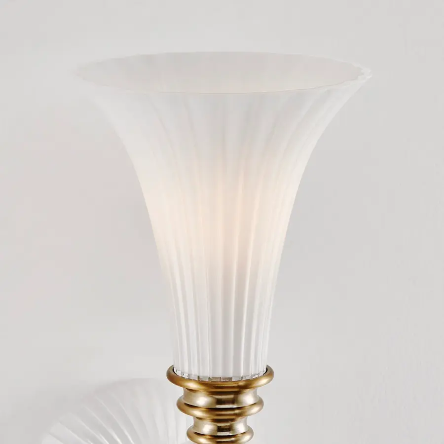 Bianca Wall Sconce in Winter Brass - Image 3