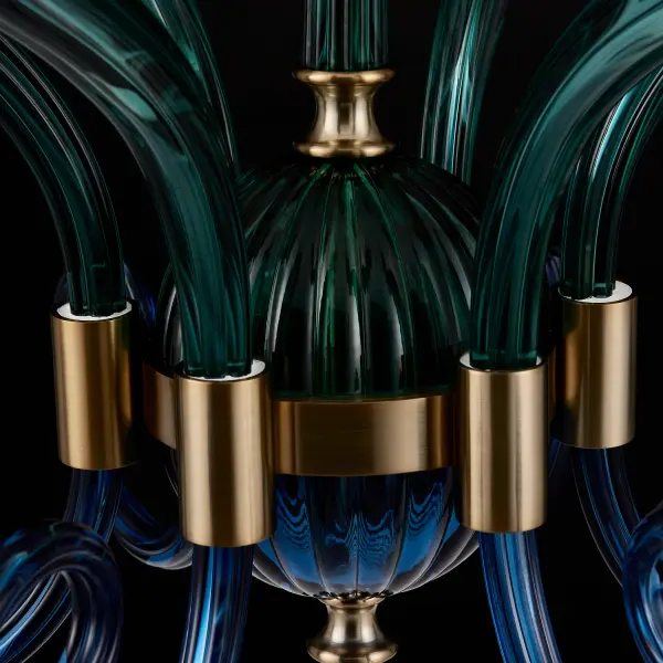 Tinta 6-Light Chandelier in Winter Brass - Image 4