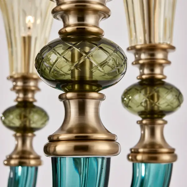 Tinta 6-Light Chandelier in Winter Brass - Image 5