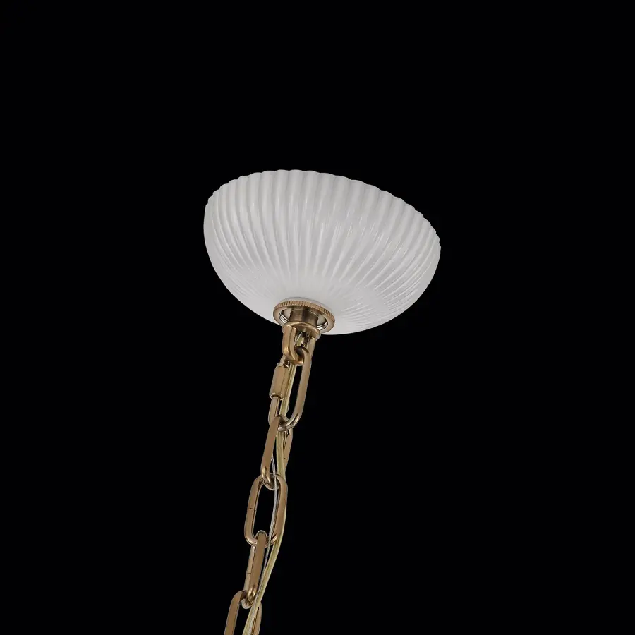 Bianca 28" Chandelier in Winter Brass - Image 3