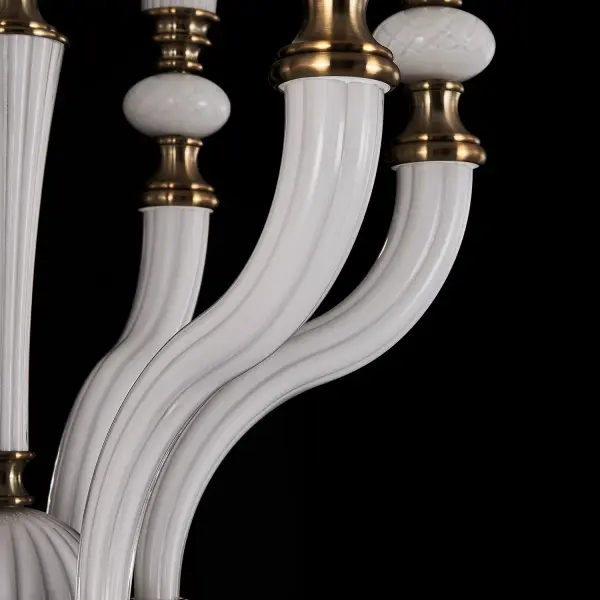 Bianca 28" Chandelier in Winter Brass - Image 5