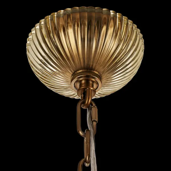 Tinta 8-Light Chandelier in Winter Brass - Image 5