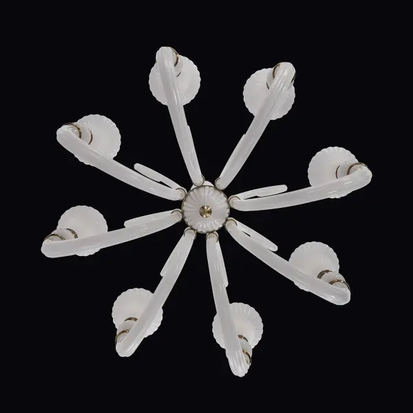 Bianca 42" Chandelier in Winter Brass - Image 2