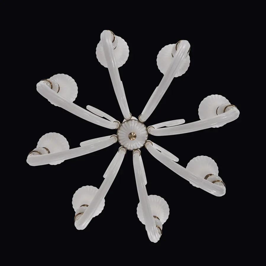 Bianca 42" Chandelier in Winter Brass - Image 2