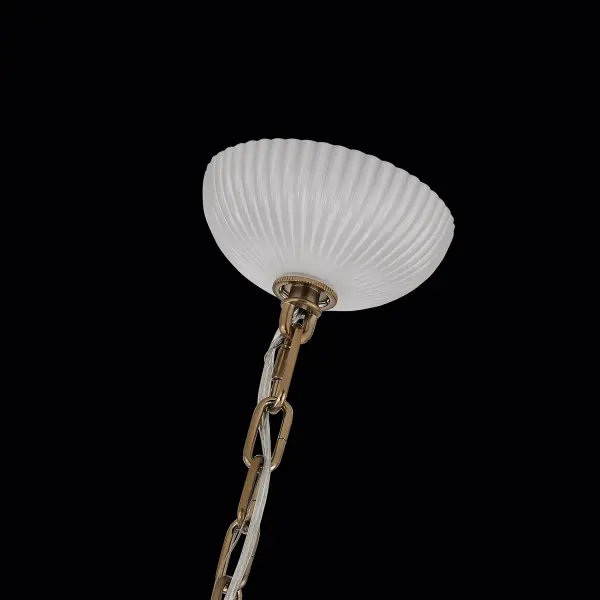 Bianca 42" Chandelier in Winter Brass - Image 3
