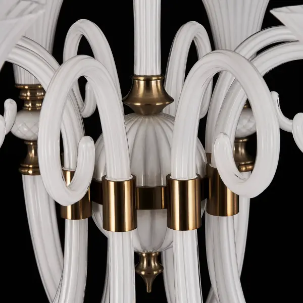 Bianca 42" Chandelier in Winter Brass - Image 5