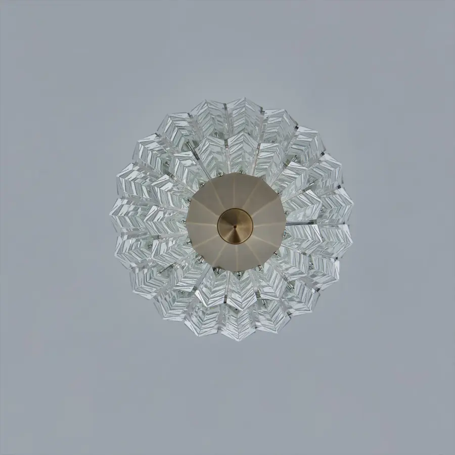 Allungato 1-Light LED Pendant in True Brass - Image 2