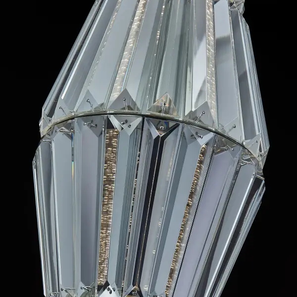 Allungato 1-Light LED Pendant in True Brass - Image 4