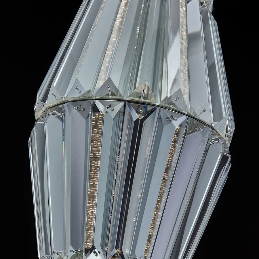 Allungato 1-Light LED Pendant in True Brass - Image 4