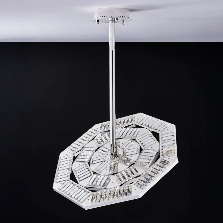 Tempo Medium Silver Pendant - Image 2