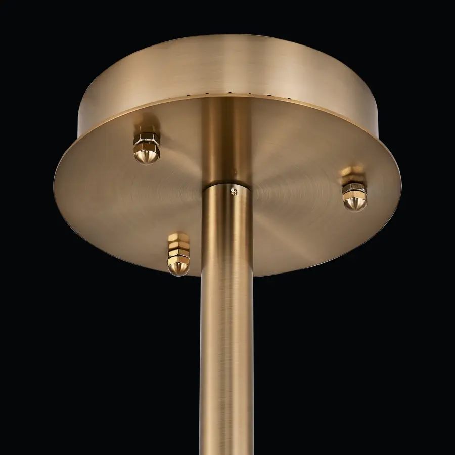 Tempo Medium Pendant in Winter Brass - Image 3