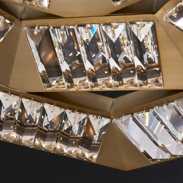 Tempo Medium Pendant in Winter Brass - Image 5