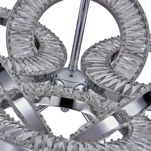 Rotondo Chrome Crystal Pendant - Image 3