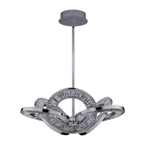 Rotondo Chrome Crystal Pendant - Image 5