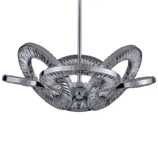 Rotondo Chrome Crystal Pendant - Image 6
