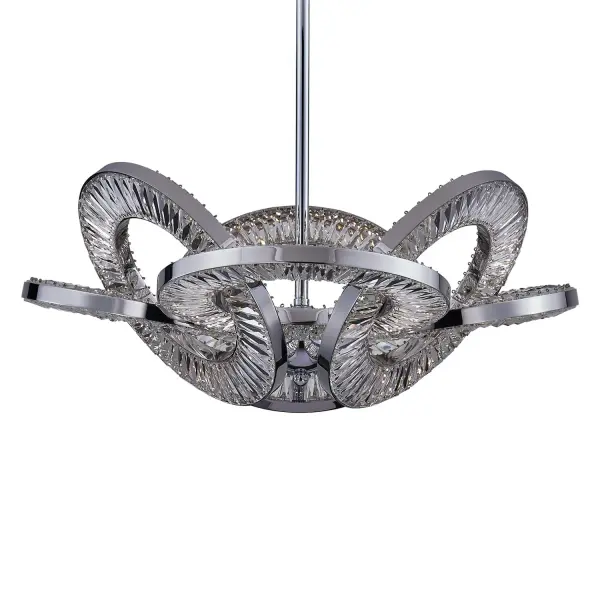 Rotondo Chrome Crystal Pendant - Image 7