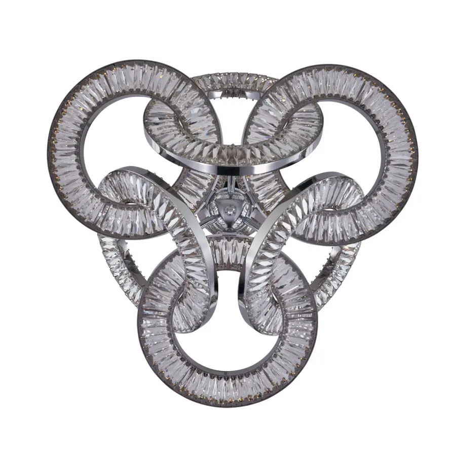 Rotondo Chrome Crystal Pendant - Image 8