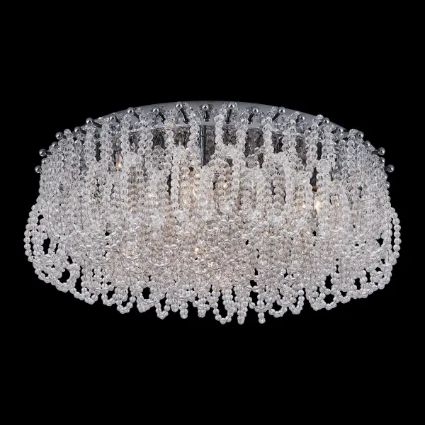 Loops 24" Flush Mount in Polished Chrome - Image 1