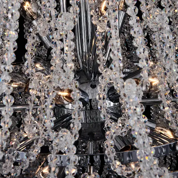 Loops 34" Empire Pendant with Firenze Crystal - Image 3