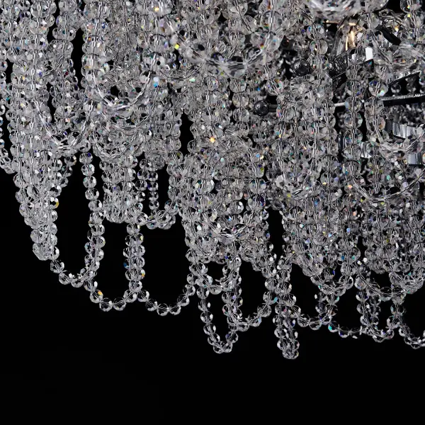 Loops 34" Empire Pendant with Firenze Crystal - Image 4