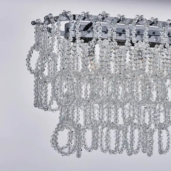 Loops Linear Pendant in Polished Chrome - Image 4