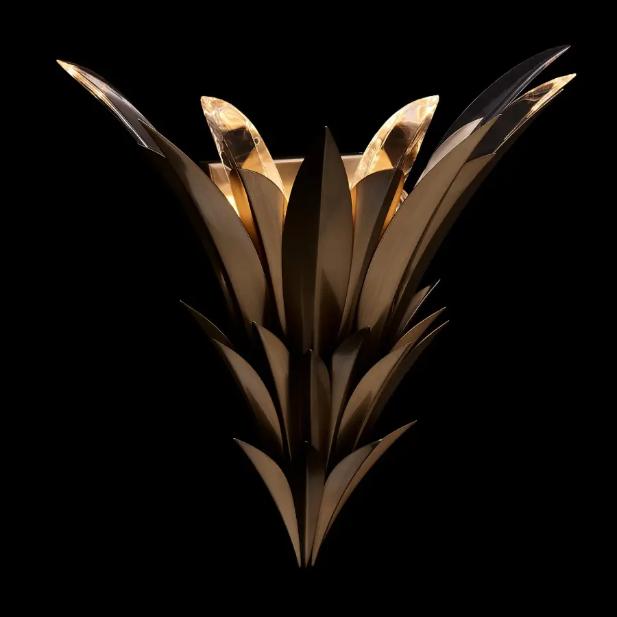 Roche Wall Sconce in Winter Brass - Image 1