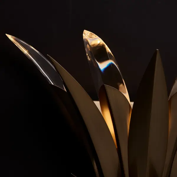 Roche Wall Sconce in Winter Brass - Image 2