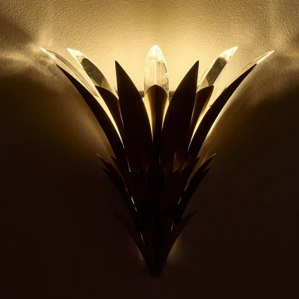Roche Wall Sconce in Winter Brass - Image 3